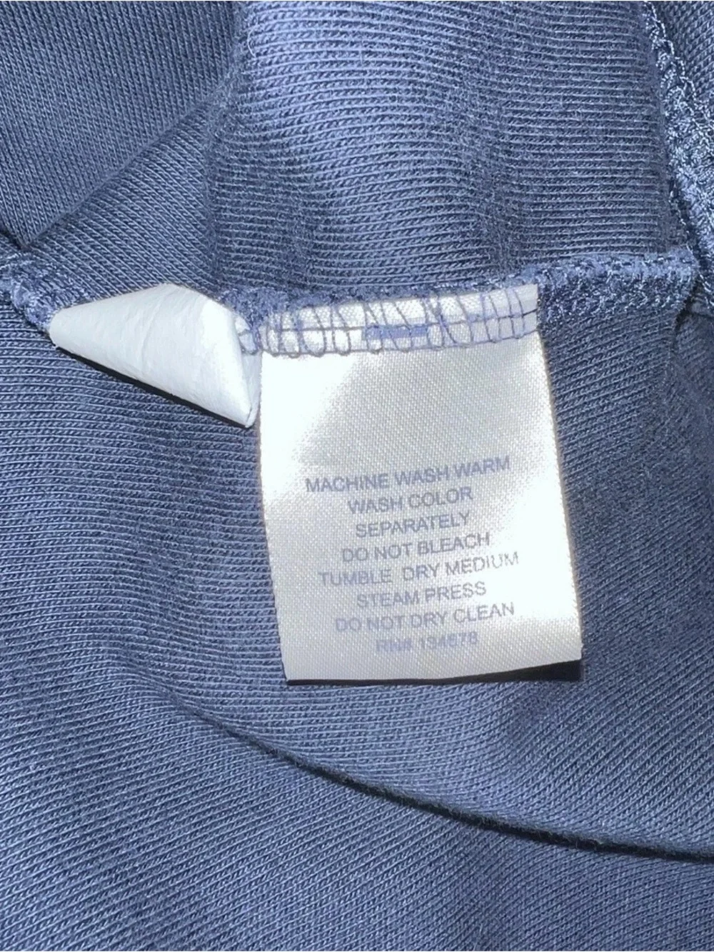 Vineyard Vines Sweater Adult Large Blue Pullover 1/4 Zip 100% Pima Cotton